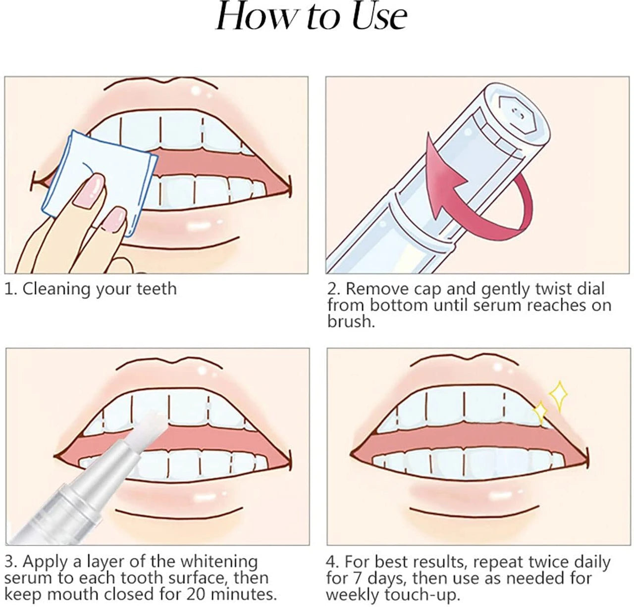 More Confident Smile—Anytime, Anywhere! - Teeth Whitening Gel Pen